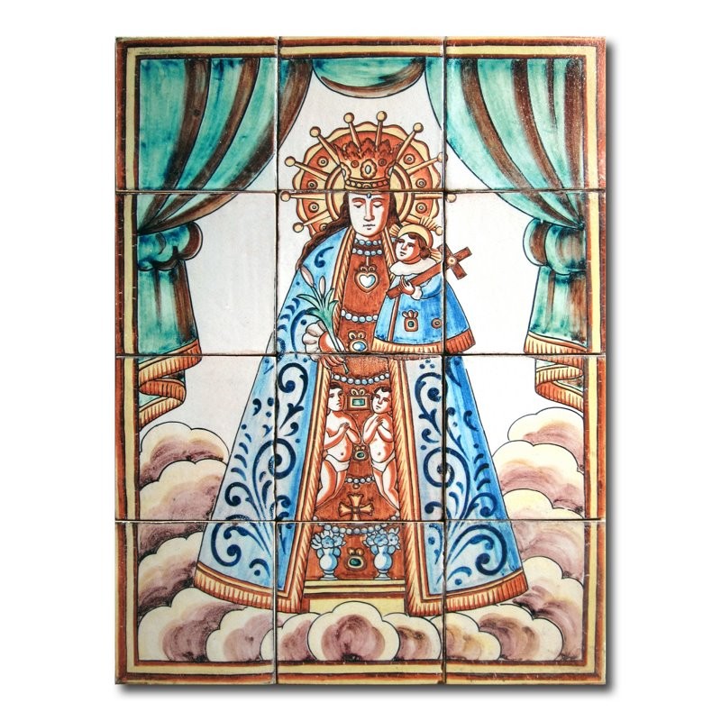 Virgen Desamparados sin marco